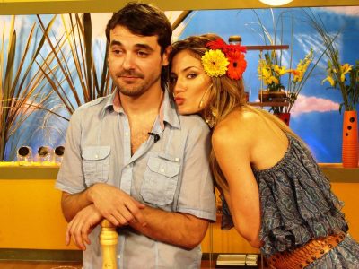 "Le da celos": Paula Chaves grabó a Pedro Alfonso en una divertida escena sin que se diera cuenta