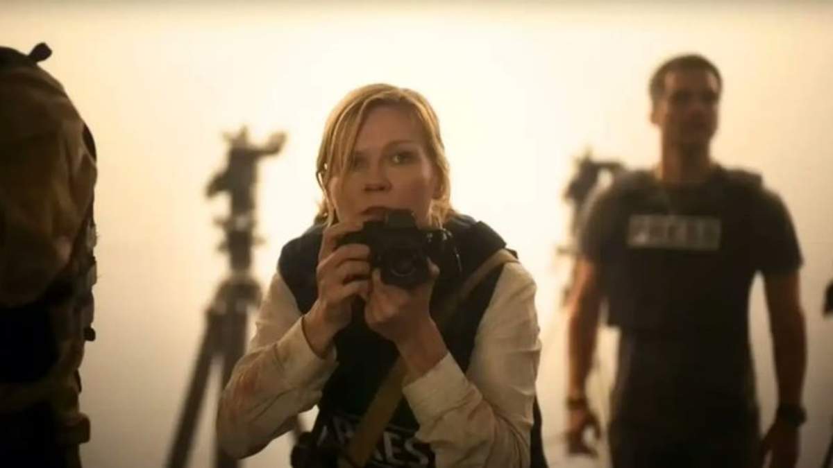 “Guerra Civil (Civil War; Estados Unidos, 2023), escrita y dirigida por el británico Alex Garland