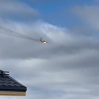 Se estrella avión militar ruso con 15 personas a bordo