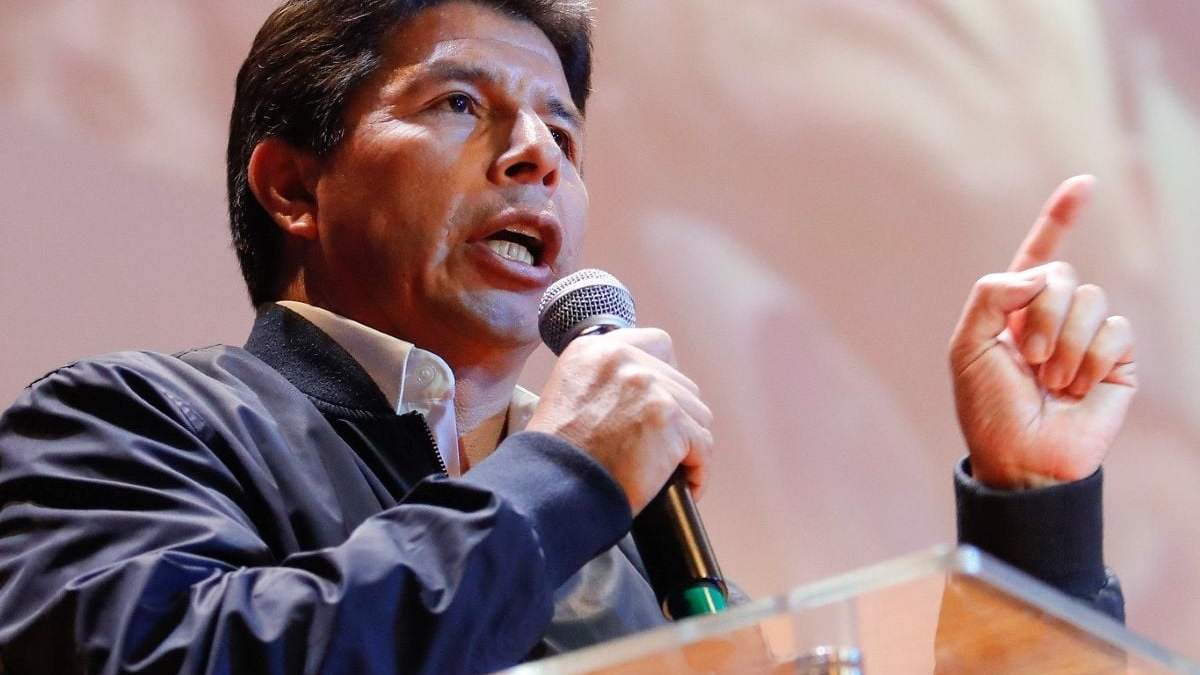 El hoy expresidente de Perú