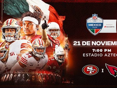 Cardenales de Arizona vs 49’s de San Francisco, el duelo de la NFL en México en 2022