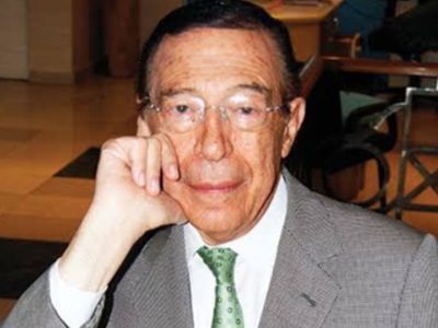 AMLO lamenta la muerte de David Sarur, impulsor del segundo piso del Periférico