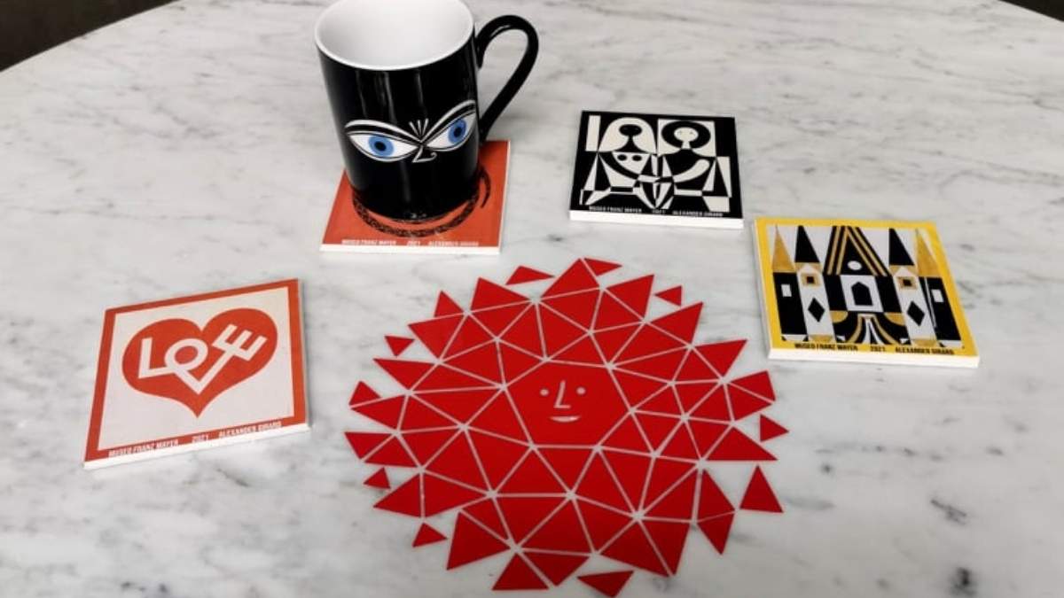 Un diseño de Alexander Girard para cafés y restaurantes