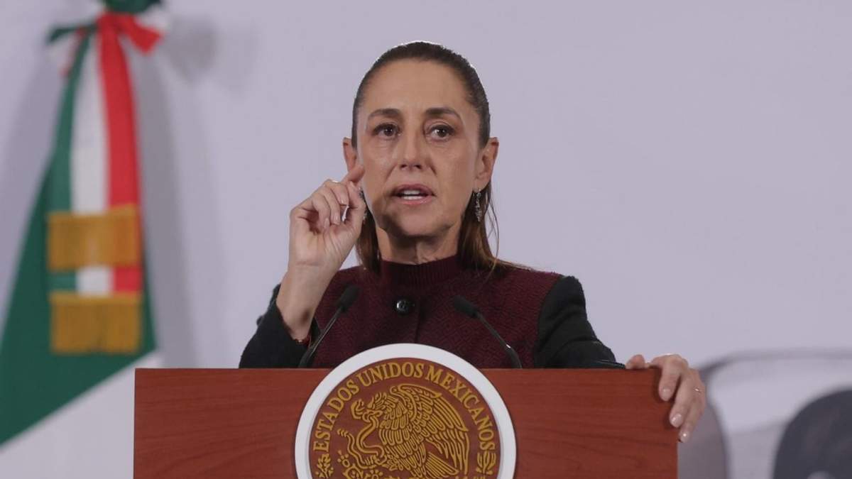 La presidenta de México, Claudia Sheinbaum en la mañanera