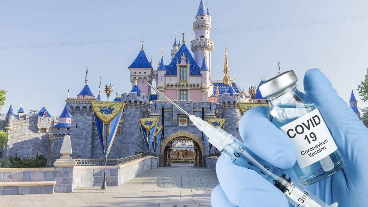Disneyland funcionará como centro de vacunación. Fuente: (Minuto Neuquén)