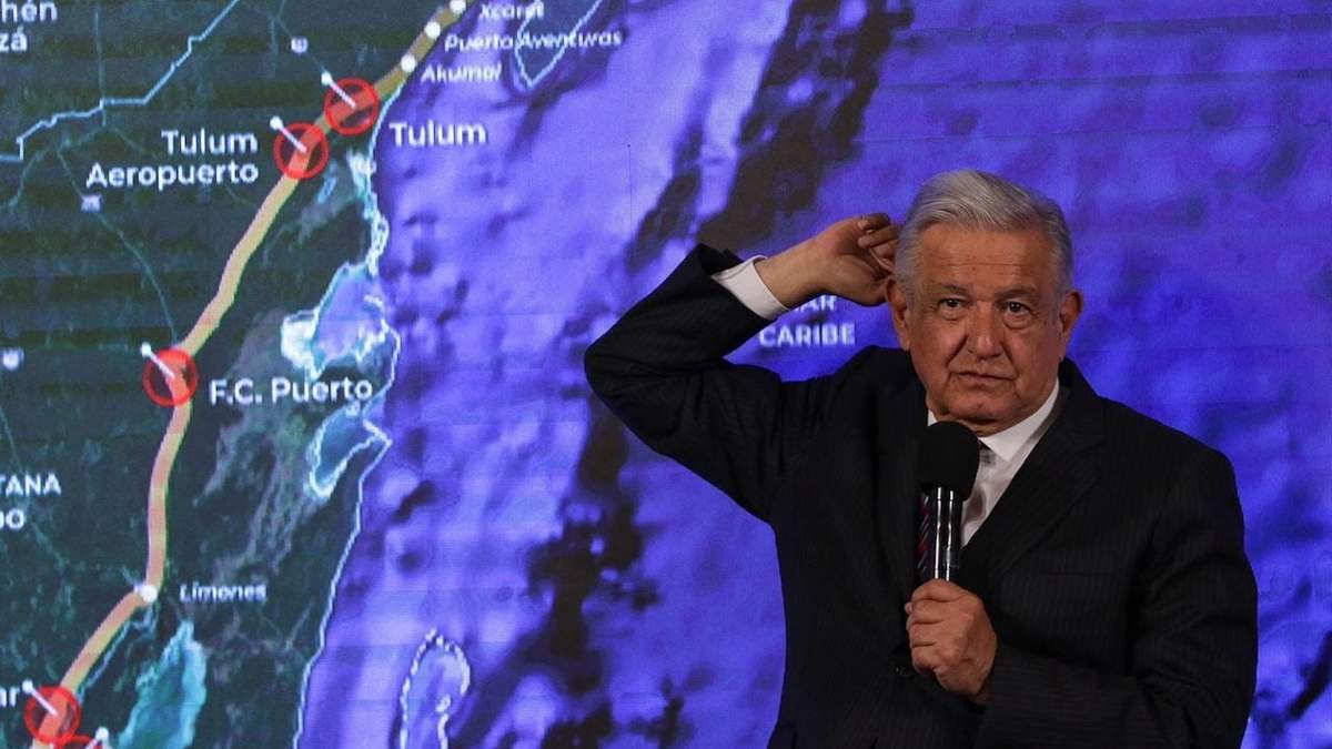 El presidente Andrés Manuel López Obrador