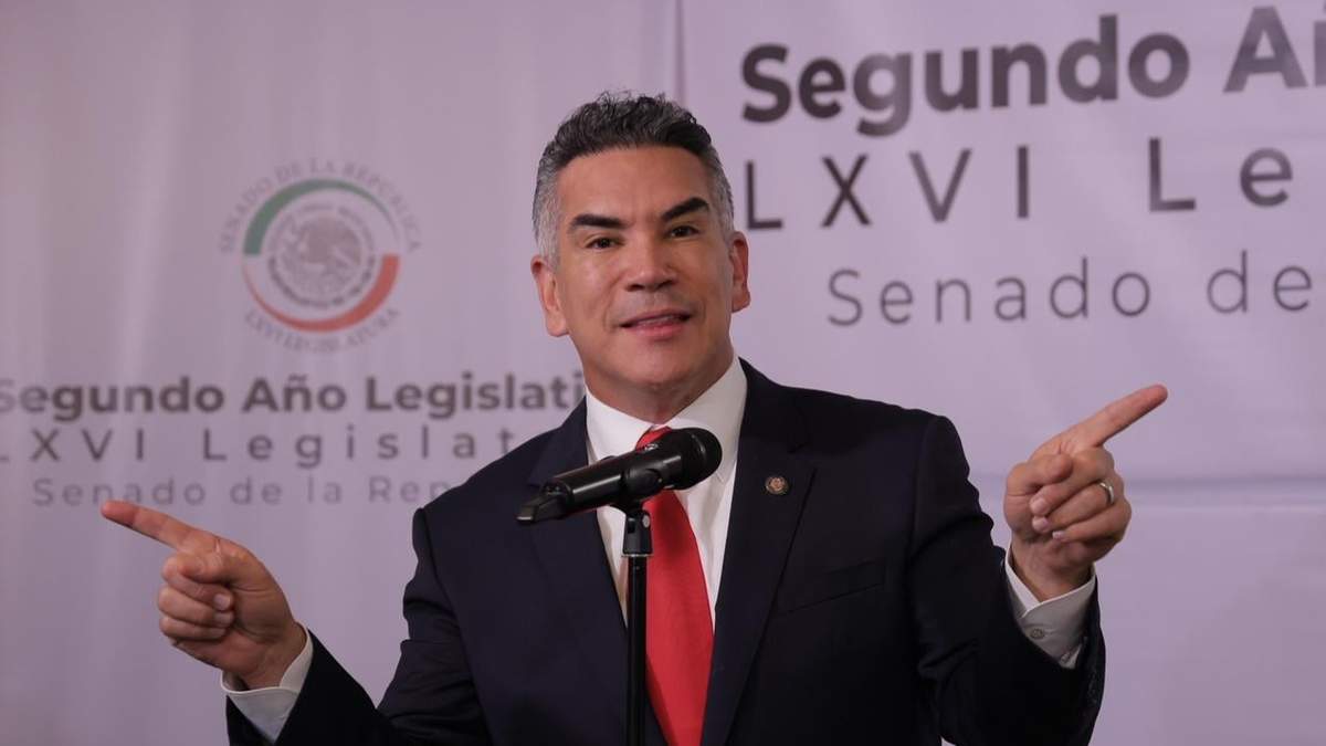 El líder del PRI, Alejandro Moreno Cárdenas