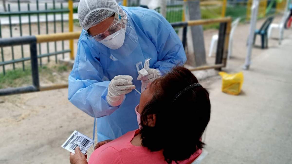 La primera paciente con la nueva cepa del coronavirus en Perú fue diagnosticada el 8 de enero. Fuente: (Twitter)