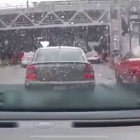 Conductor graba modus operandi de los "montachoques" en la CDMX