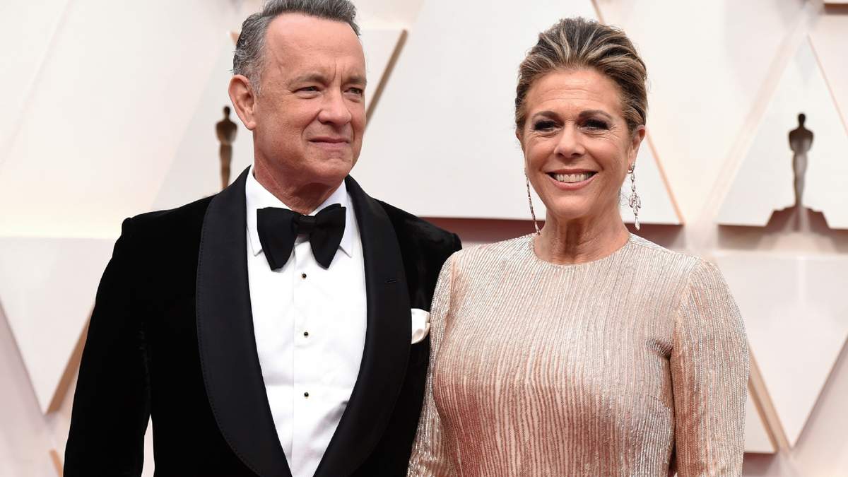Tom Hanks y Rita Wilson. Fuente: (Twitter)