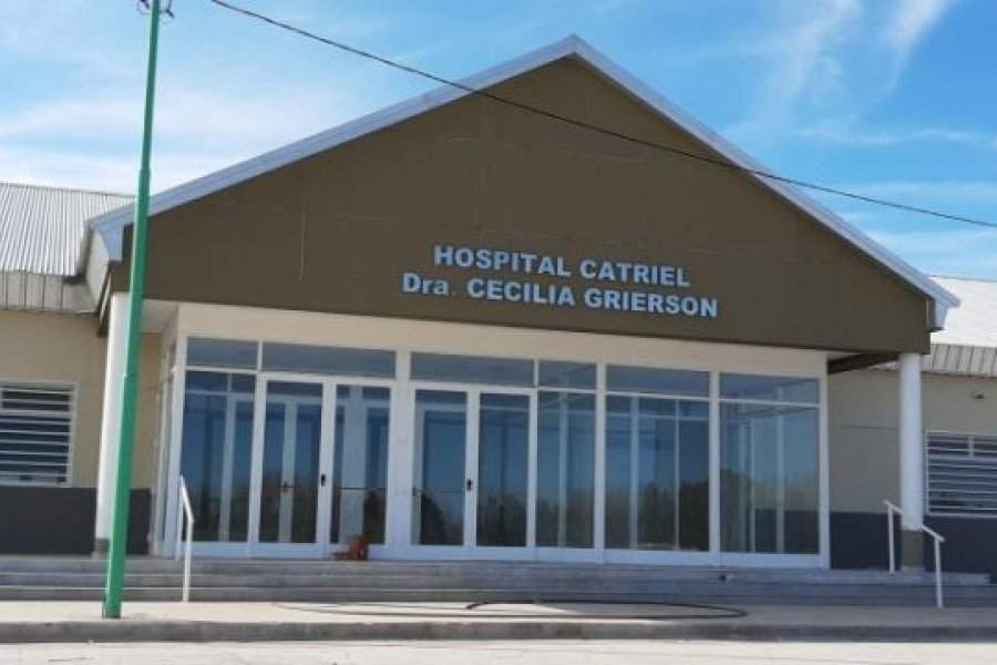 Hospital Cecilia Grierson, Catriel. Fuente: (Twitter)