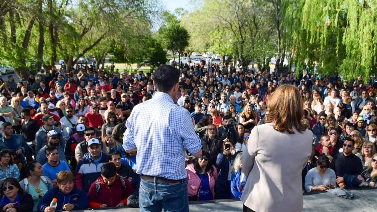 Koopmann y Pechén encabezan la lista Azul del MPN. Fuente: (Facebook)