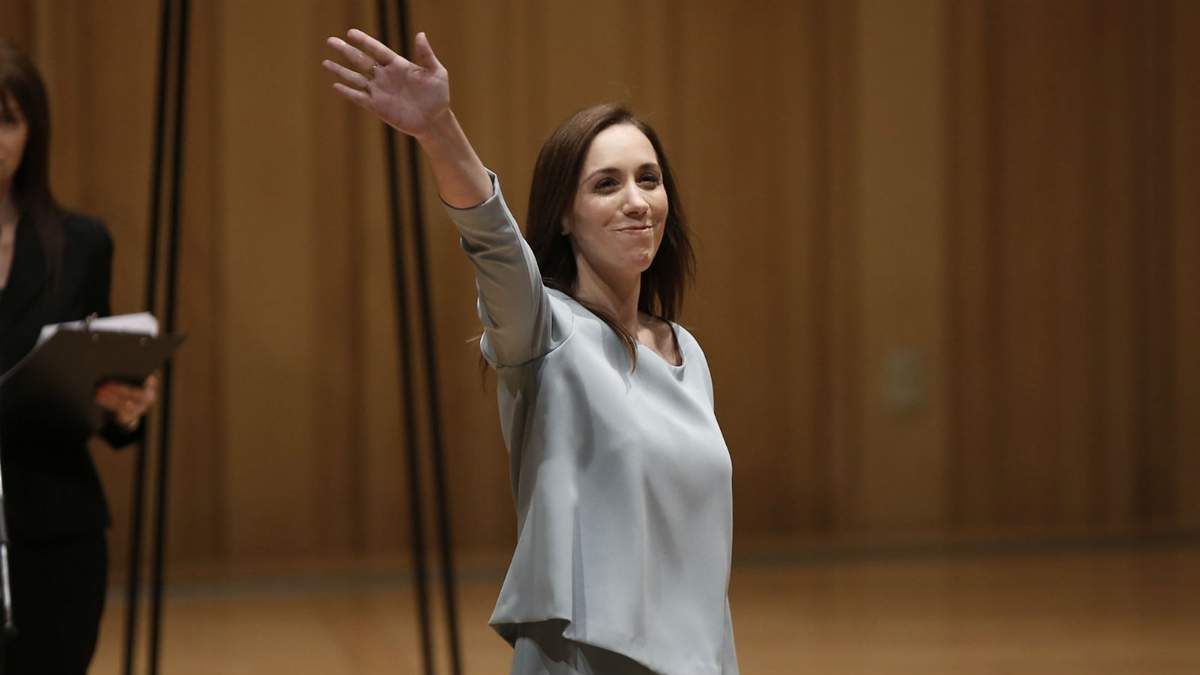María Eugenia Vidal. Fuente: (Twitter)