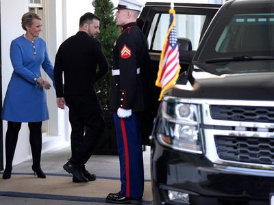 Líderes europeos ofrecen su respaldo de Zelenski tras su discusión con Trump