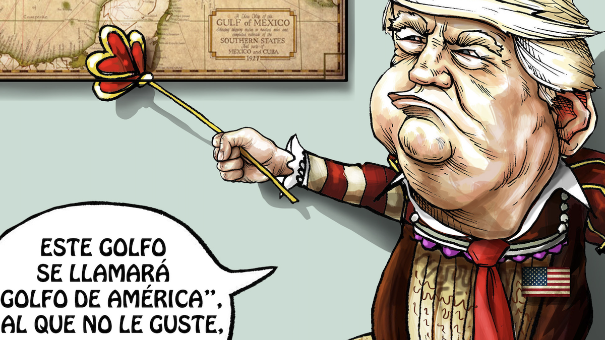 Vista previa de "Locura imperialista", cartón de José Antonio Rodríguez
