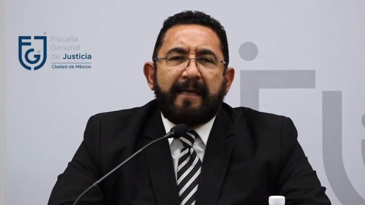 El portavoz de la Fiscalía de la CDMX, Ulises Lara