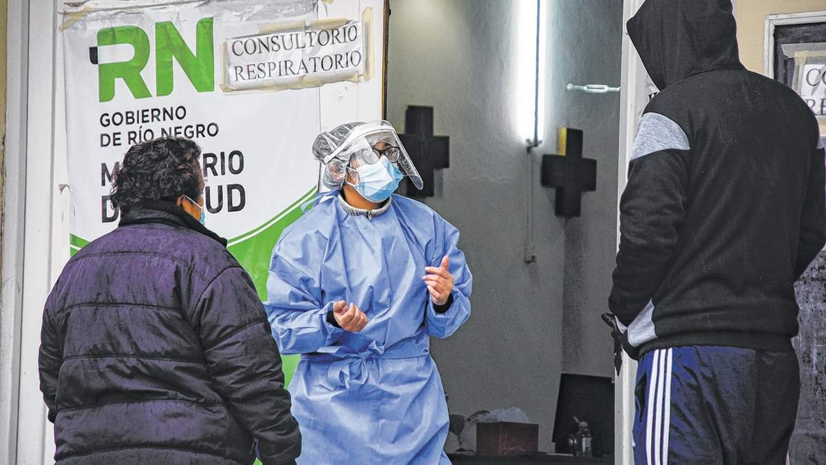 Coronavirus en Río Negro. Fuente: (Twitter)