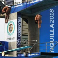Rommel Pacheco y Jahir Ocampo logran la presea de oro en trampolín sincronizado