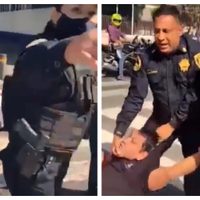 Policías de la CDMX golpean a una pareja en la alcaldía Iztacalco (Video)