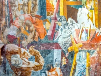 Mural de Philip Guston en México es restaurado en el 90 aniversario de su creación?