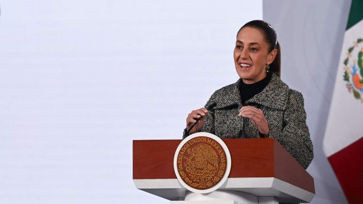 La presidenta mexicana Claudia Sheinbaum