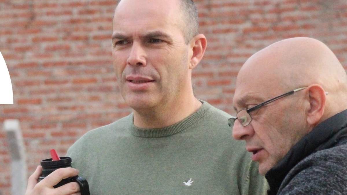 El intendente de Centenario, Esteban Cimolai. Fuente: (Facebook)
