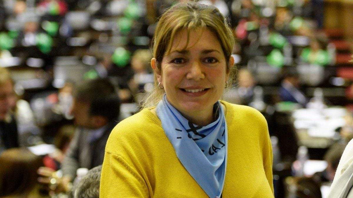 Estela Regidor, diputada nacional. Fuente: (Twitter)