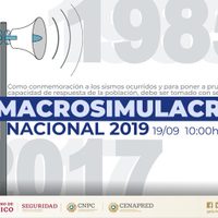 Macrosimulacro, el jueves a las 10:00 hrs; activarán alerta sísmica en 18 entidades