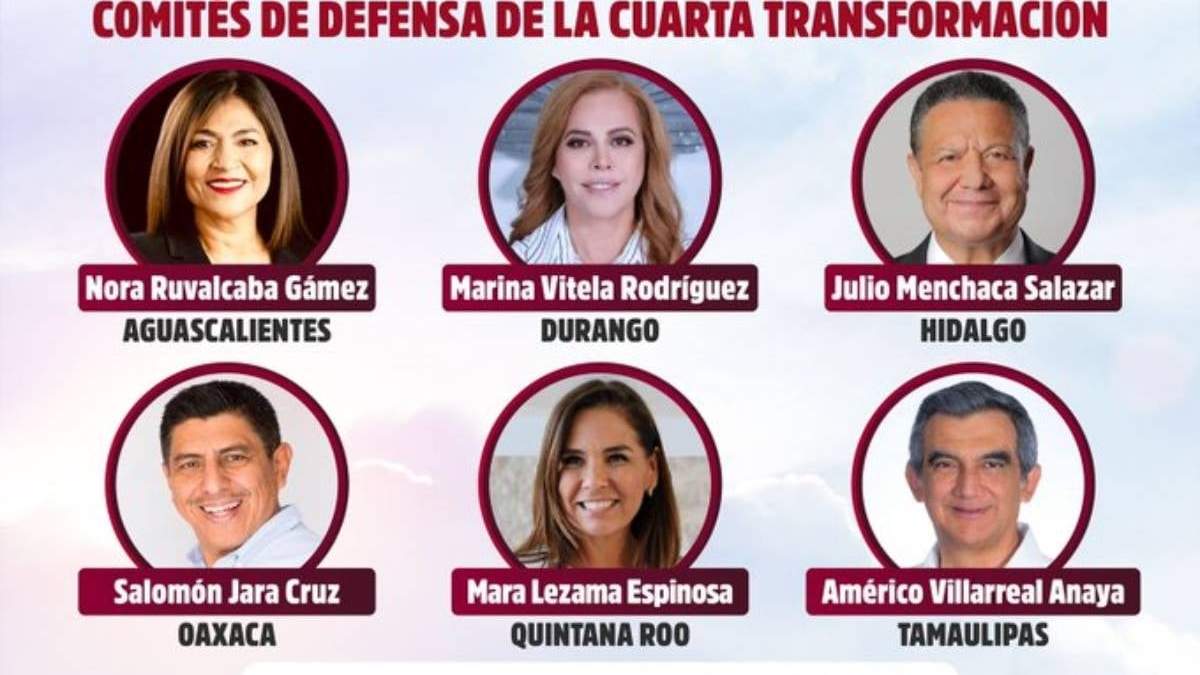 Los candidatos de Morena para las elecciones del 2022