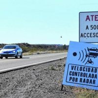 Viveza criolla en Río Negro: pusieron radares de velocidad pero no señalizaron la ruta ¡Cuidado!