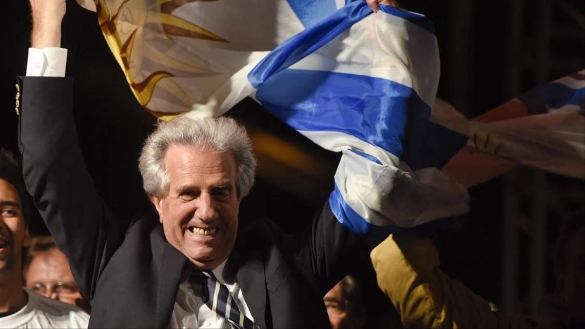 El expresidente de Uruguay Tabaré Vázquez. Fuente: (Twitter)