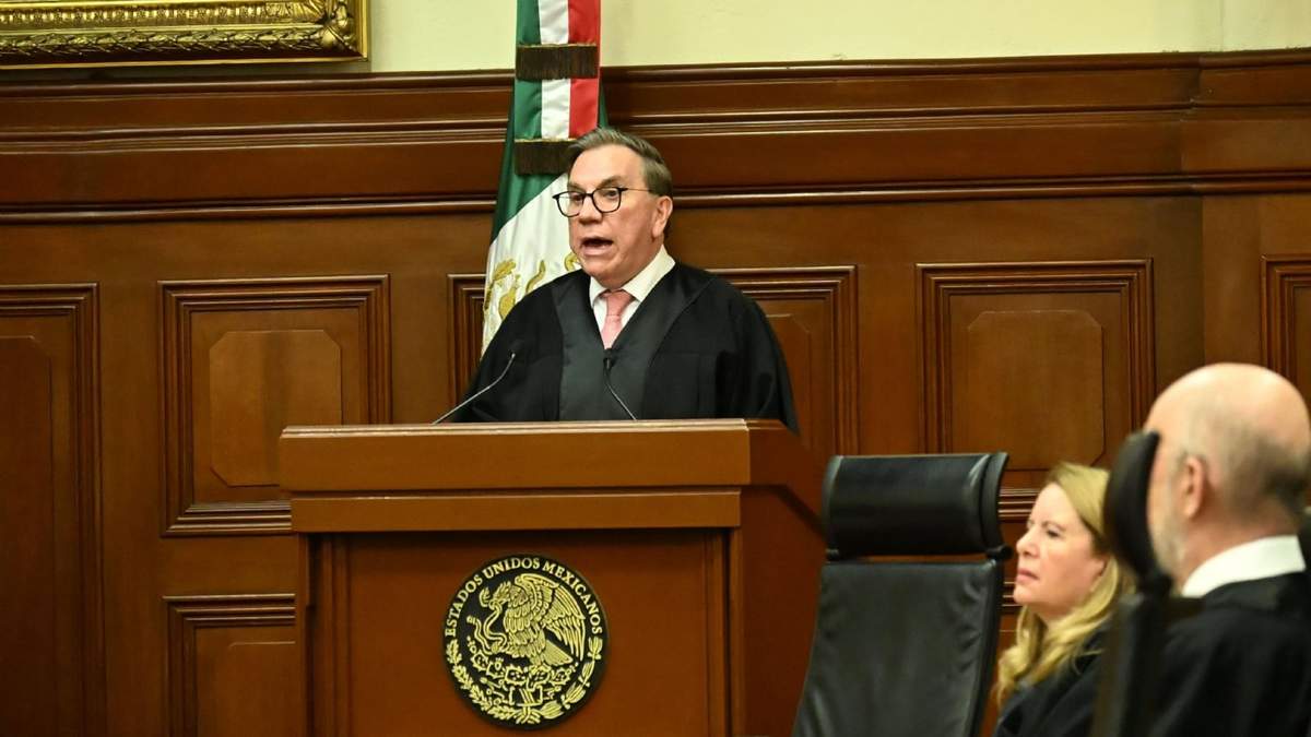 El ministro Javier Laynez Potisek en su informe