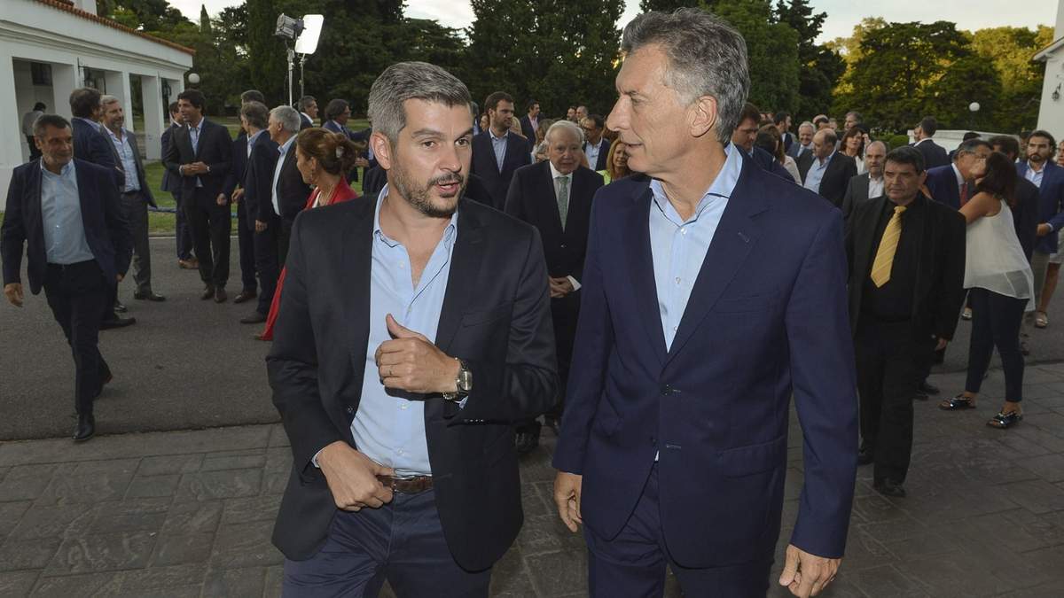 Macri y Peña. Fuente: (Twitter)