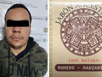 Colombianos que escondían droga en jabones artesanales son detenidos en la Miguel Hidalgo