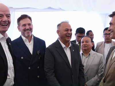 Estamos todos: Gianni Infantino mostró su apoyo al Chiqui Tapia