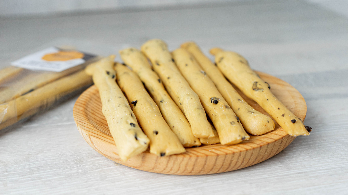 Trocetis de aceitunas. Fuente: (Instagram)