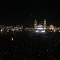 Lejos del récord de Grupo Firme: Rosalía congregó a 160 mil personas en el Zócalo (Video)
