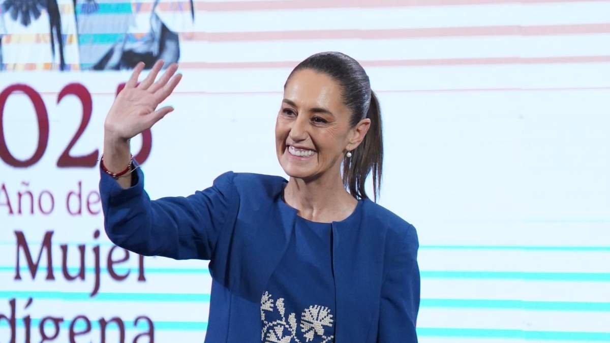 La presidenta mexicana Claudia Sheinbaum