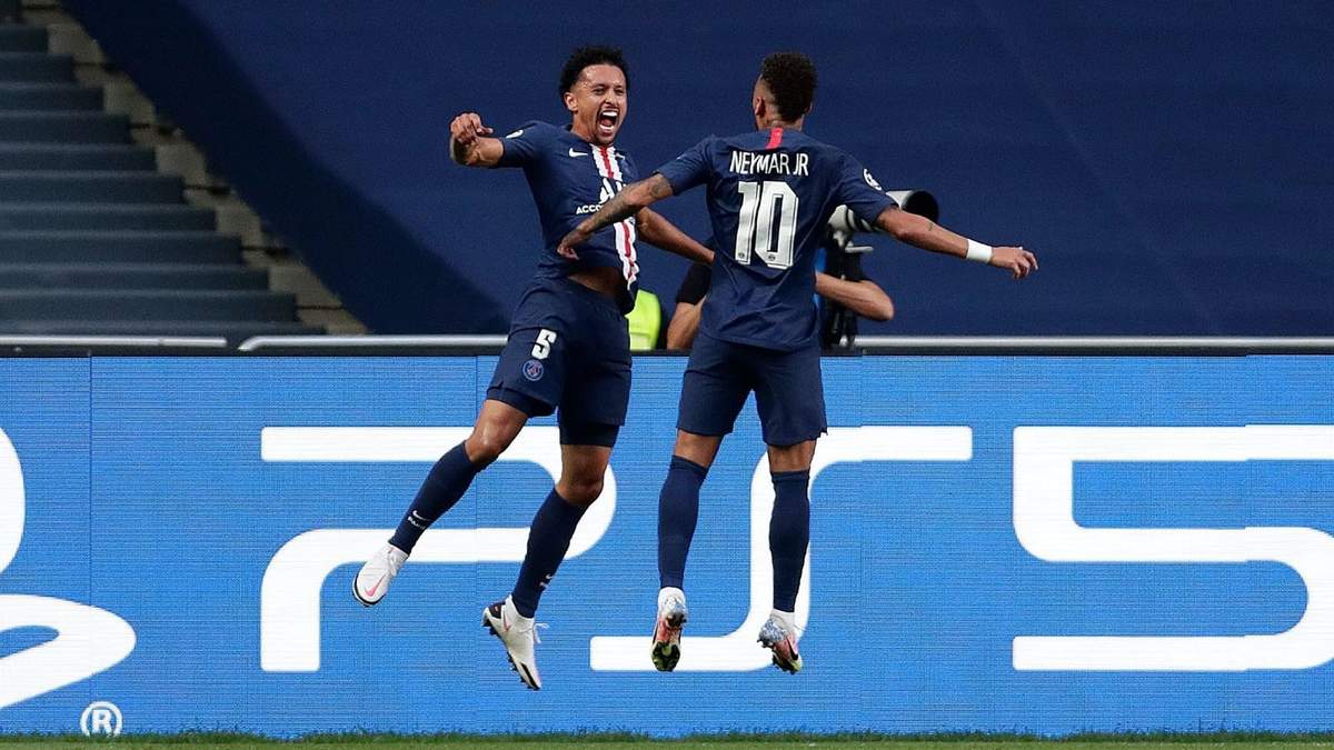 Neymar y Marquinhos. Fuente (Instagram)