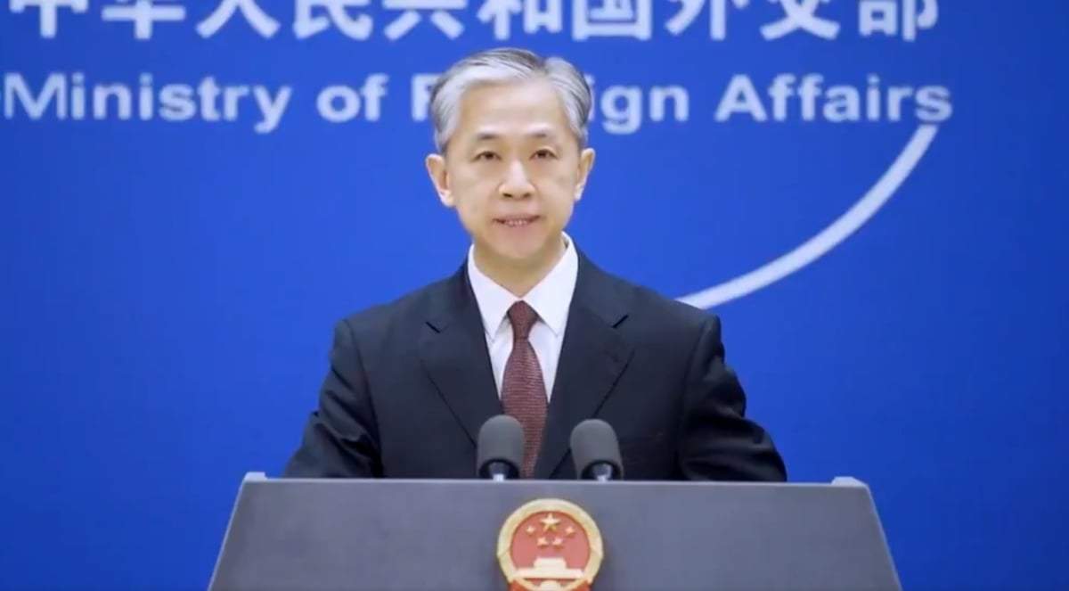 Wang Wenbin, portavoz del Ministerio de Relaciones Exteriores de China