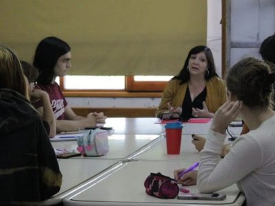 Estudiantes de San Martín de Los Andes se reunieron con la ministra de Educación por problemas edilicios en las escuelas