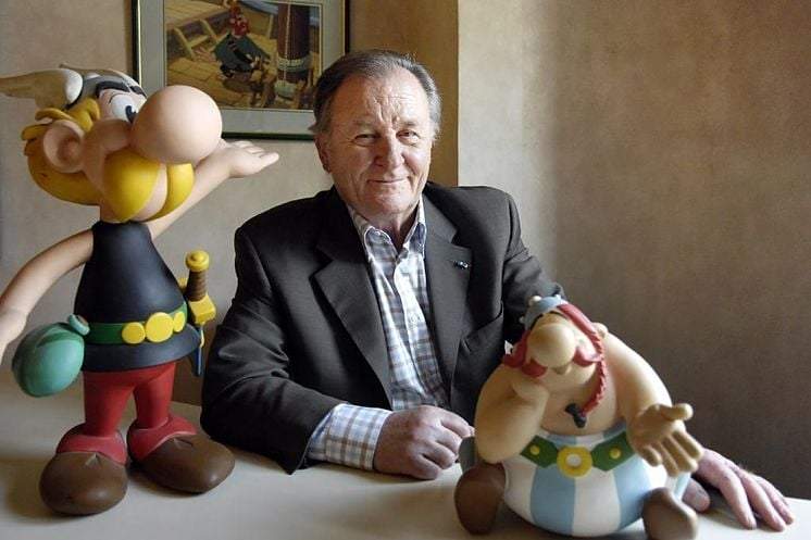 Albert Uderzo. Fuente: (Instagram).