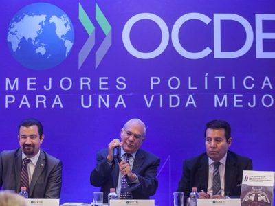 La OCDE reduce de 1.2 a .7% su pronóstico de crecimiento para México por el Covid-19