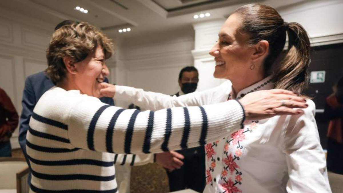 Delfina Gómez y Claudia Sheinbaum