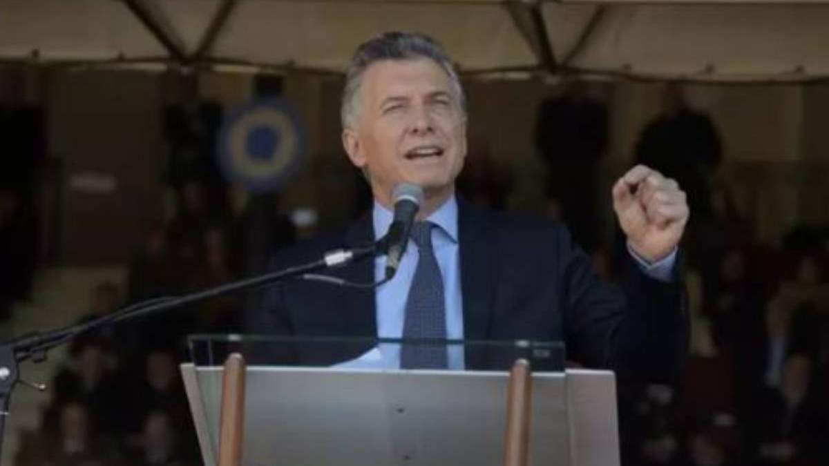 El expresidente de Argentina, Mauricio Macri