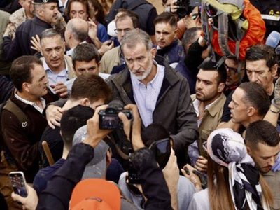 Los reyes de España volvieron a recorrer la Comunidad Valenciana tras la DANA