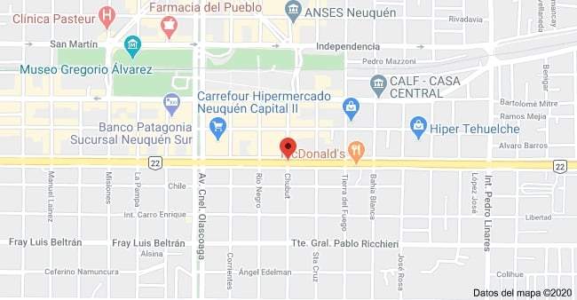Lugar del accidente