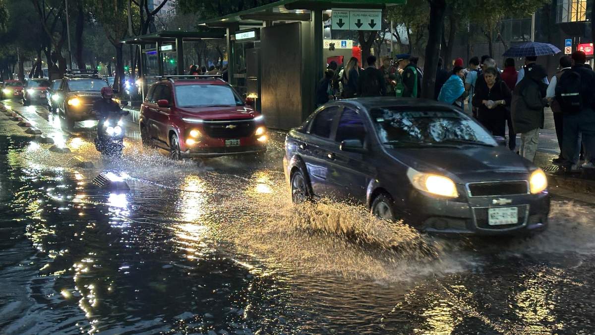 Será semana de fuertes lluvias también en la capital del país