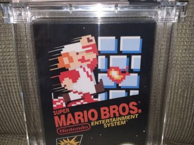 Una copia sin abrir de Super Mario Bros. se vende por dos millones de dólares