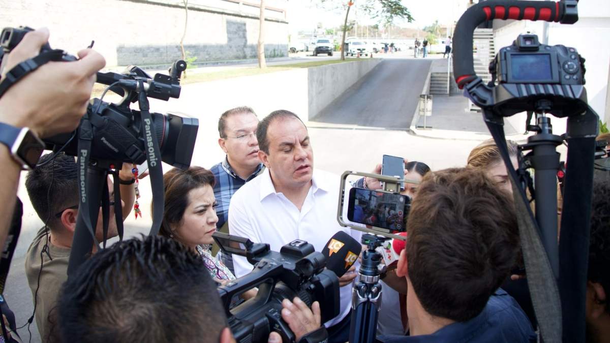Diputado federal y exgobernador de Morelos, Cuauhtémoc Blanco